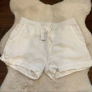James Perse White Shorts NWT